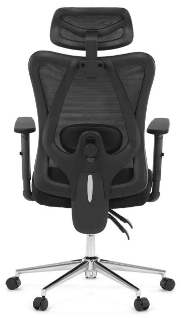 Autronic BONTEC Kancelárska stolička, výškovo nastaviteľná, čierna sieťovina, KA-R216 BK Farba: Čierna