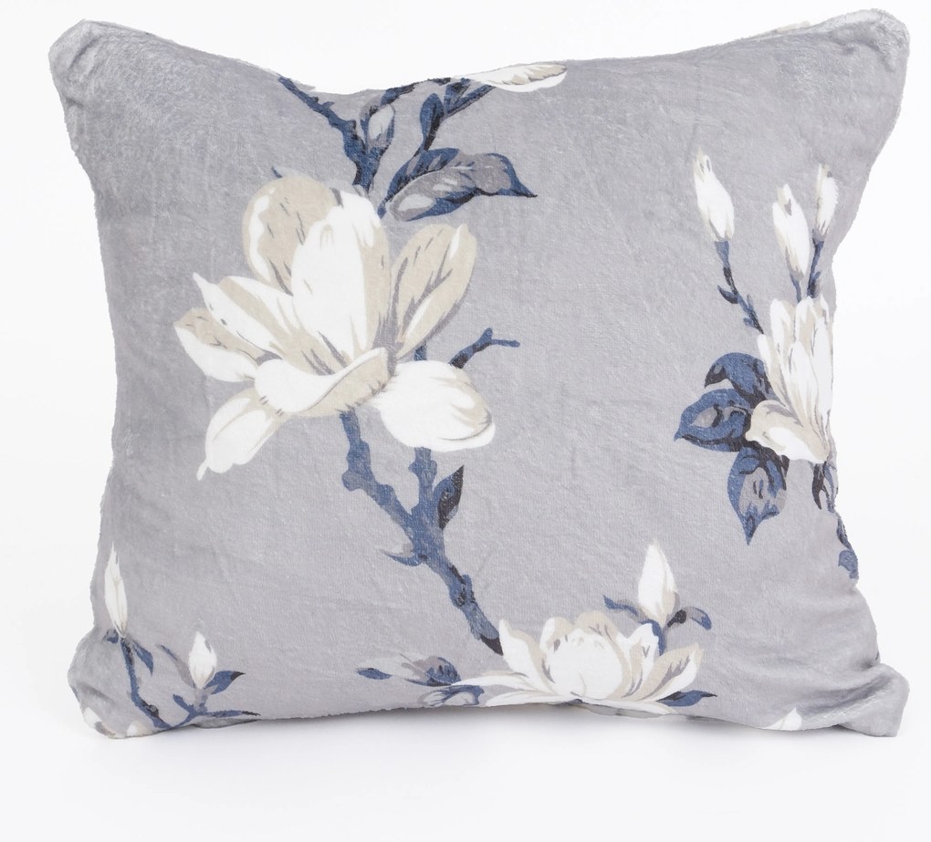 Obliečka na vankúš mikroplyš Digital 40 × 40 cm - Johari sivé