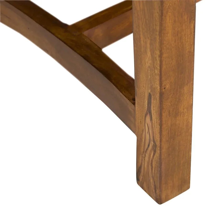 furniture-nabytek.cz - Masivní židle Castello z palisandru, lakované, hnědé – sada 2 ks