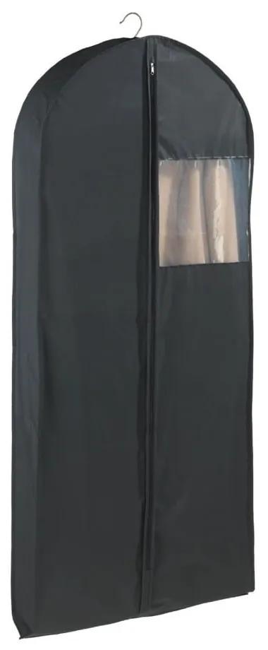 Čierny obal na oblek Wenko, 135 × 60 cm