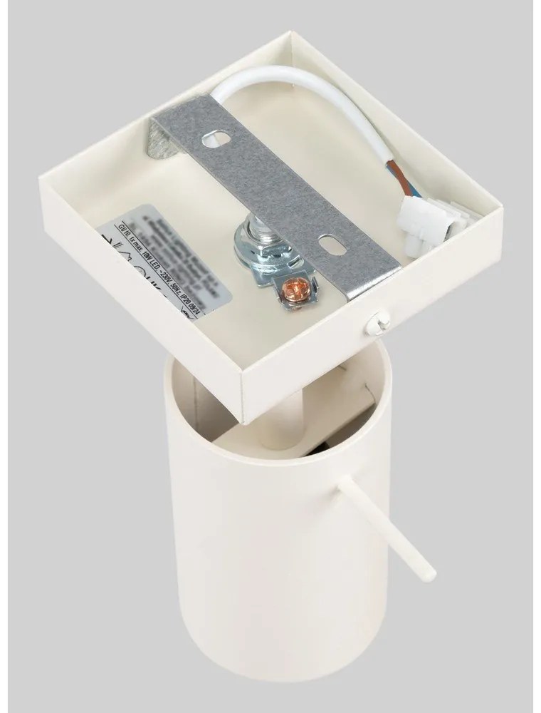 Krémovobiele bodové svietidlo 8x16 cm Etna – Sollux