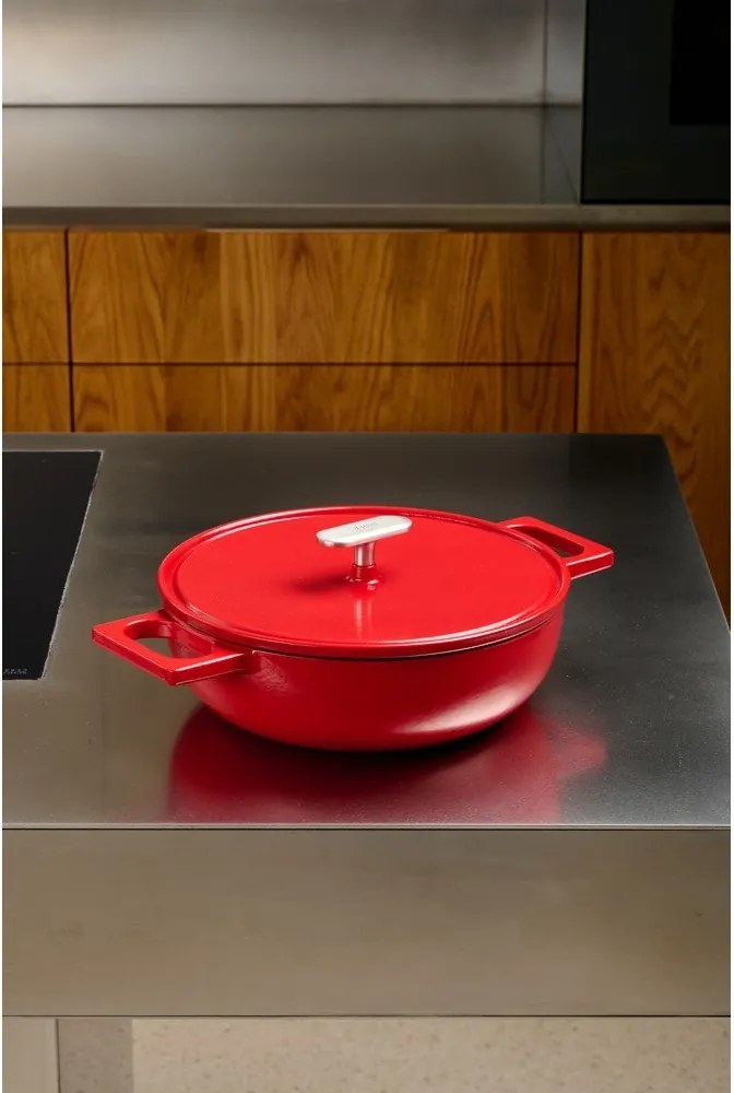 Liatinová panvica s pokrievkou ø 26 cm tegame Mattia 3.0 – FABINI