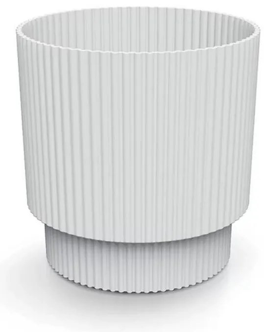 Kvetináč Milly ROUND DMIN170 S449 biela