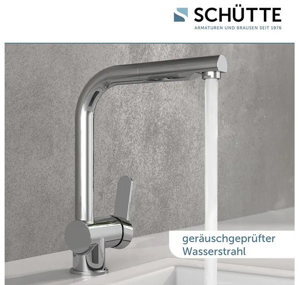 Schütte Kuchynská batéria London s výsuvnou sprchou (chróm)  (100335807)