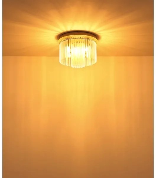 Globo 15698DB - Stropné svietidlo GORLEY 5xE14/40W/230V priemer 32 cm