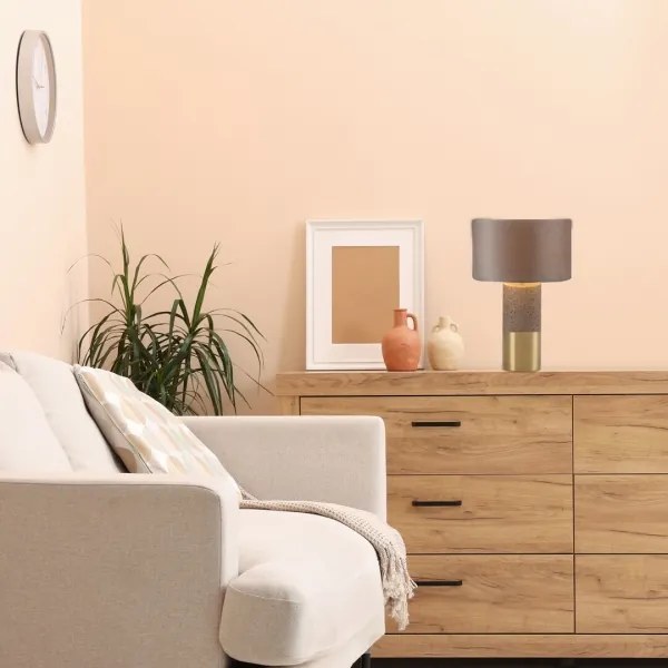 Rabalux 74219 - Stolná lampa YELDA 1xE27/40W/230V