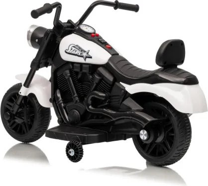 Elektrická motorka STAR biela
