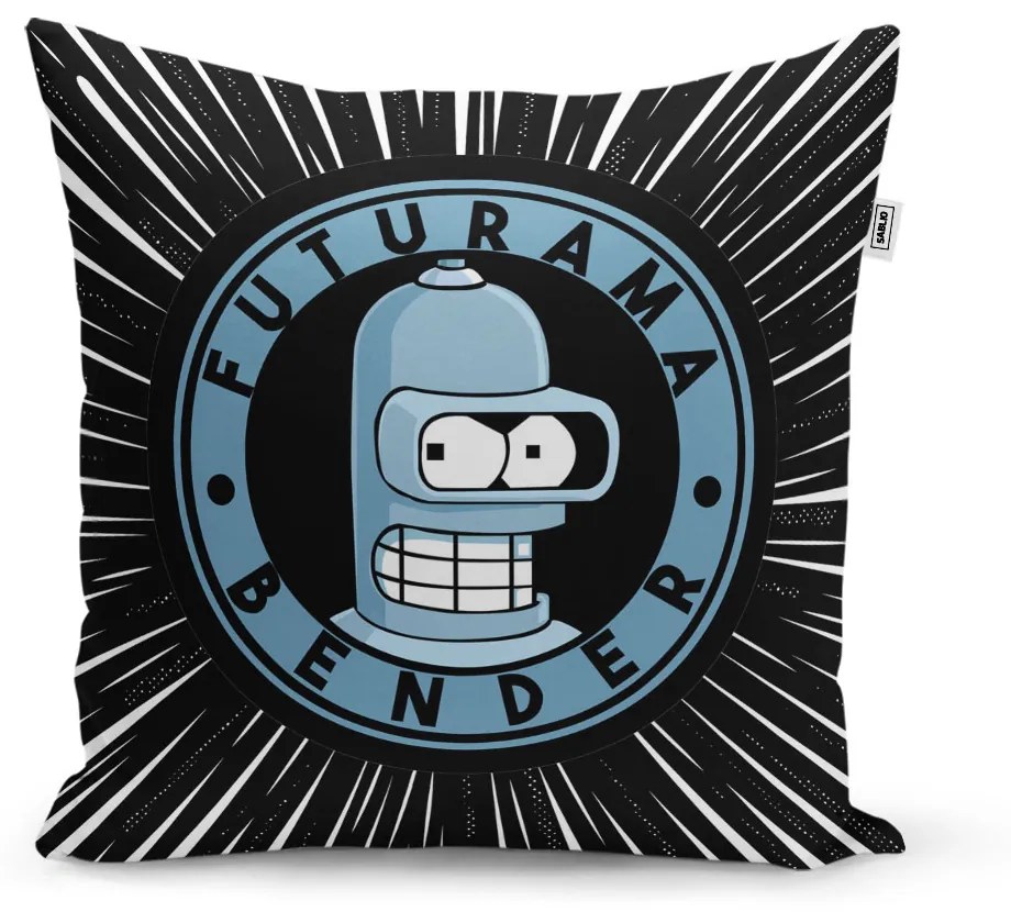 Sablio Vankúš Futurama Bender Vesmír - 40x40 cm