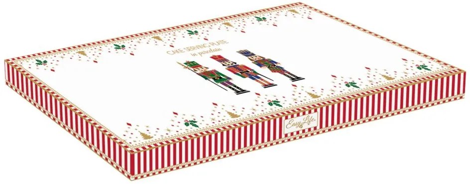 Etažérka s vianočným motívom Luskáčik