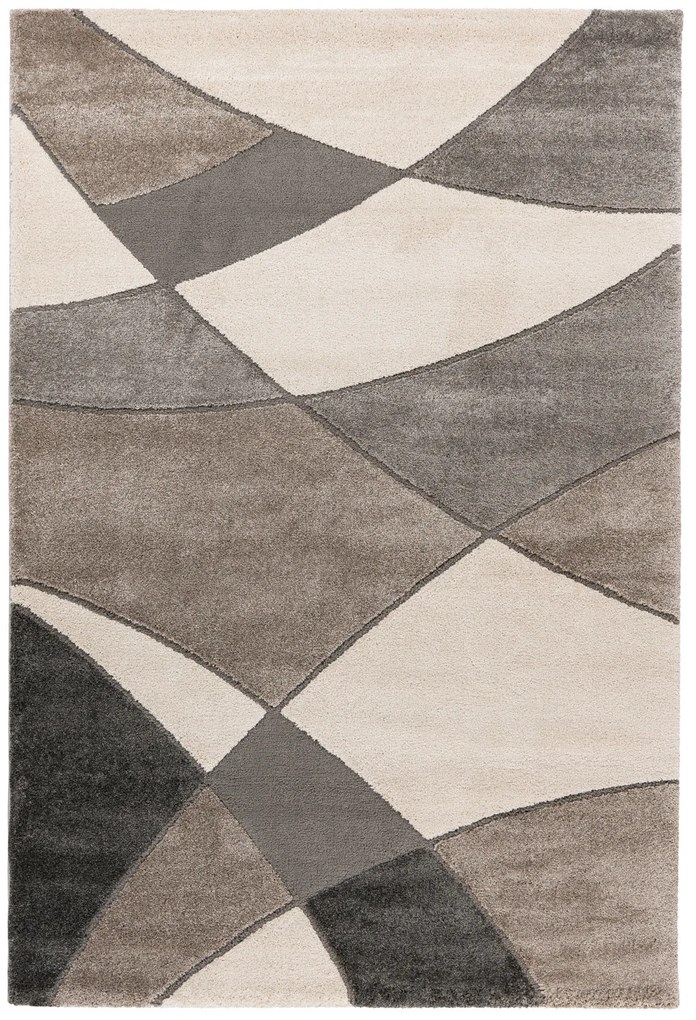 Kusový koberec My Frisco 282 Grey, 160x230, šedá, obývacia izba, Obsession