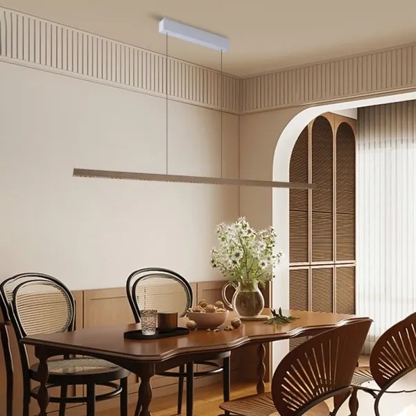 Immax NEO 07310L-LED stmievateľný luster na lanku so senzorom MADEIRA 37W/230V 157 cm jaseň