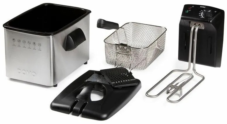 DOMO DO465FR nehrdzavejúca fritéza, 4 l, 4 l