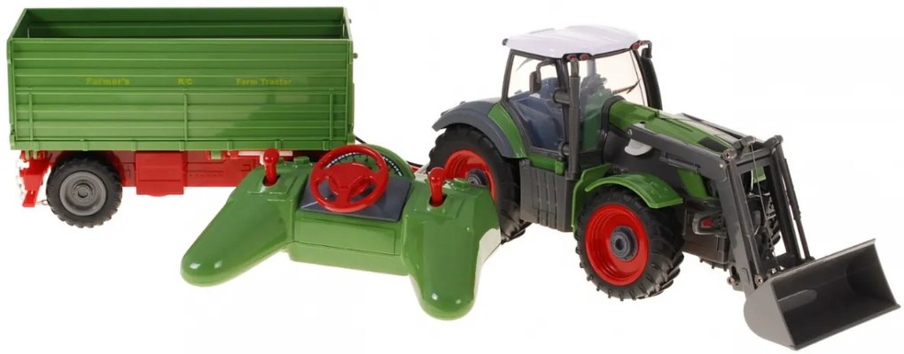 RAMIZ Traktor s prívesom 1:28 ZRC.QY8301AG