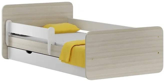 MAXMAX Detská posteľ so zásuvkou NORDI 160x80 cm