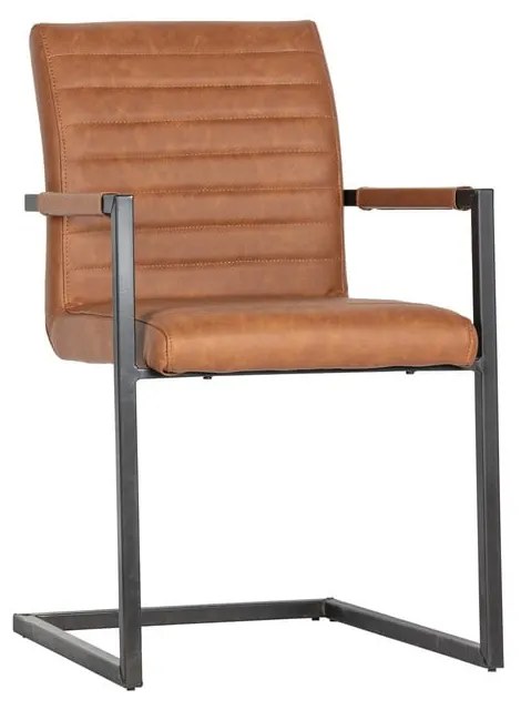 Hnedá jedálenská stolička WOOOD Bas