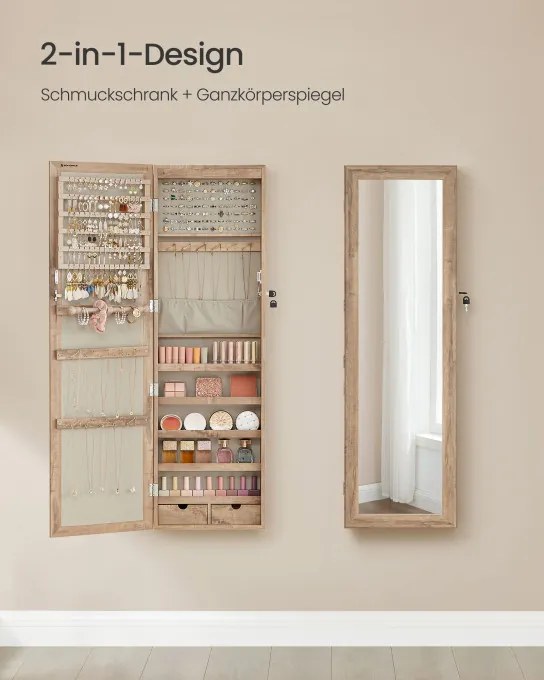 Závesná šperkovnica JJC093N01