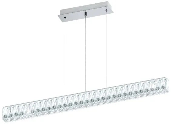 Eglo 95543 - Krištáľový luster stmievateľný TELLUGIO-S LED/36W/230V