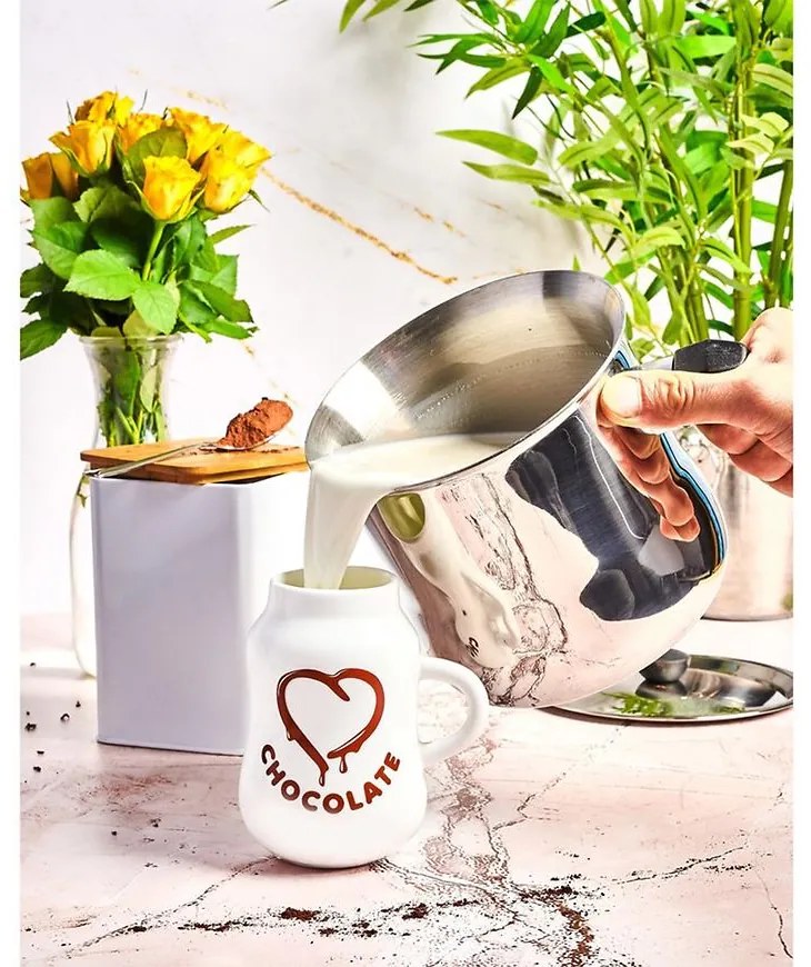 Dairy hrnček súdok 280ml chocolate