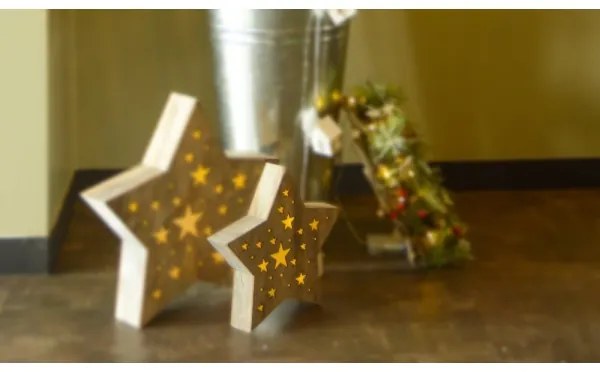 Retlux - LED Vianočná dekorácia 1xLED/2xAAA teplá biela