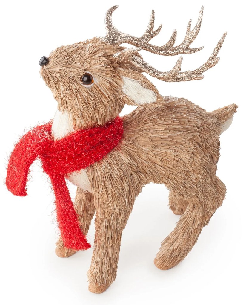VIANOČNÁ FIGÚRKA REINDEER 21X11 CM VIACFAREBNÁ