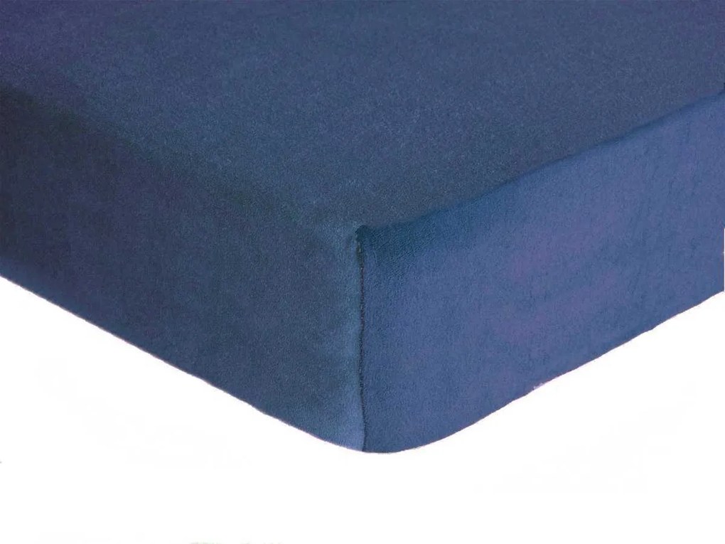 Prestieradlo, Froté Premium, riflově modrá 70 x 140 cm