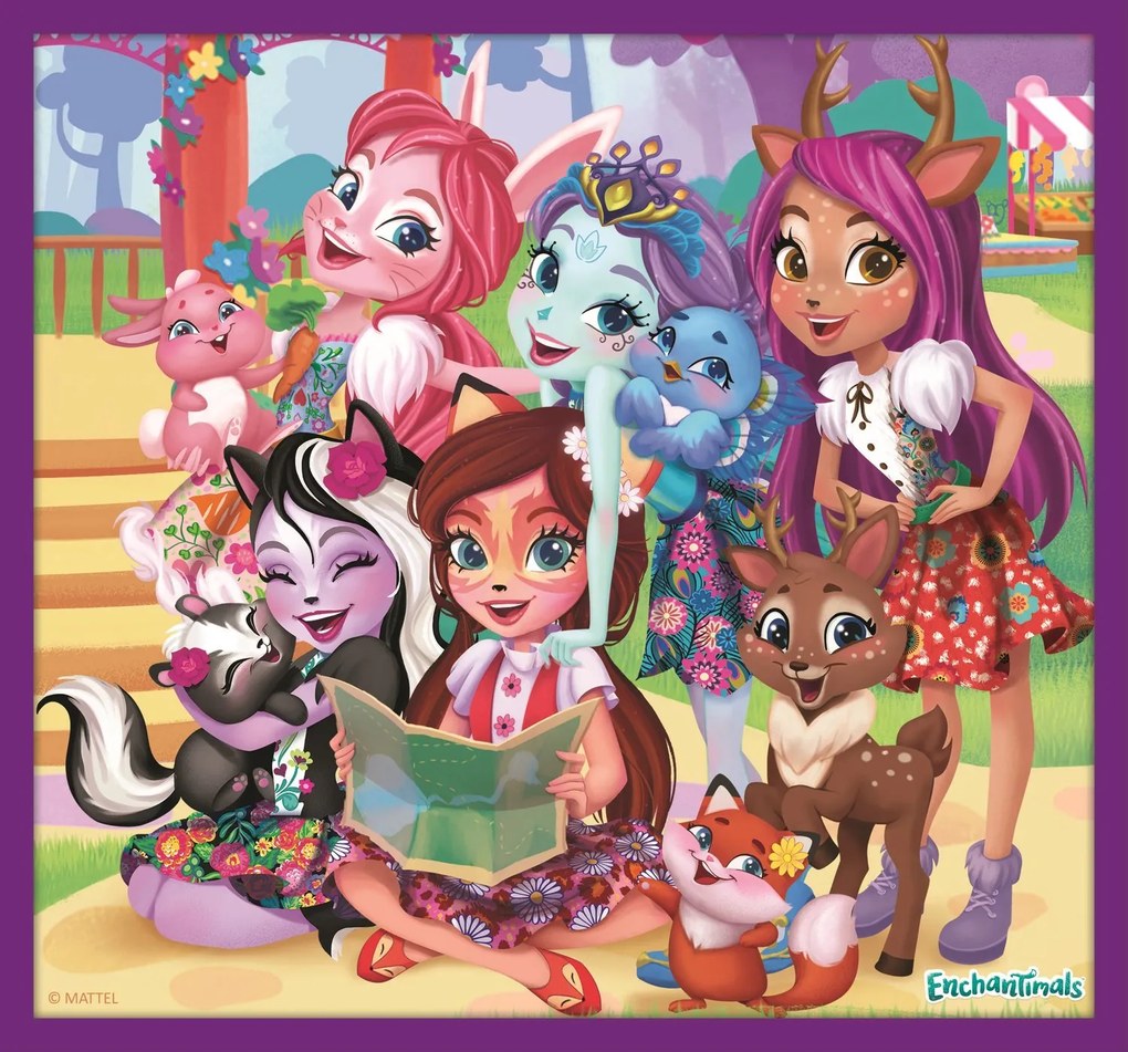 TREFL Puzzle Enchantimals 10v1