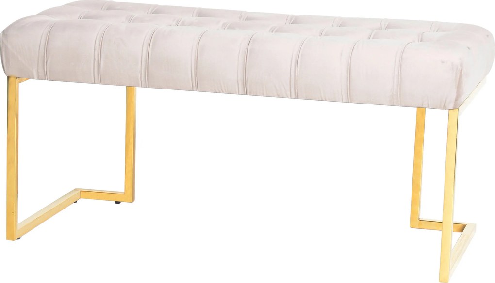 XXXLutz DLHÁ TABURETKA, kov, plast, 47/48/100 cm - Kreslá - 005937047004