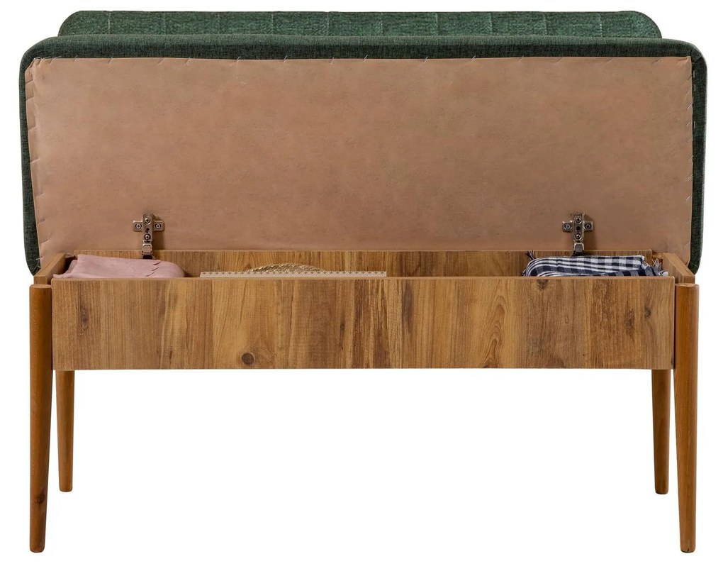 Lavica Vlasta 3 (atlantická borovica drevo + zelená) (s úl. priestorom). Akcia -16%. Vlastná spoľahlivá doprava až k Vám domov. 1089577