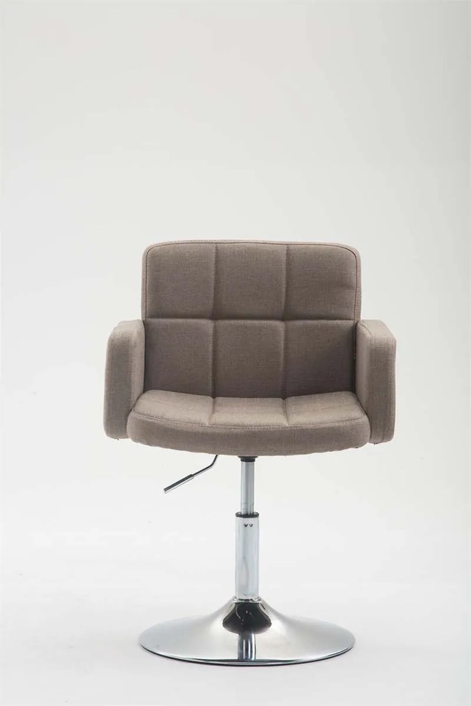 Kreslo L.A. Lounger látka - Sivo-hnedá (Taupe)