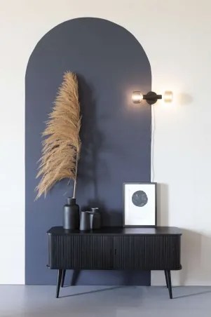 ZUIVER BARBIER BLACK komoda