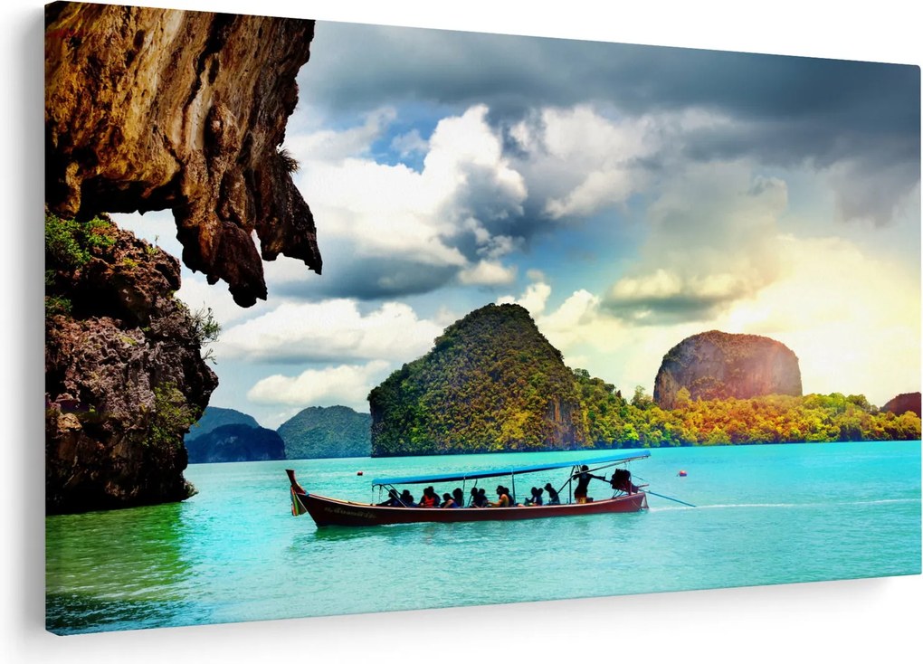 Obraz - Zátoka Phang Nga (90x60 cm)