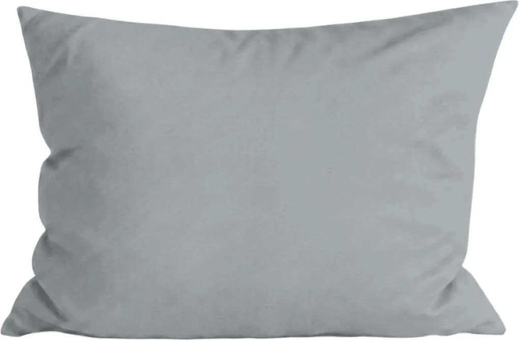 Obliečka na vankúš z mikrovlákna MICROVELLE 70x90 cm, sivá