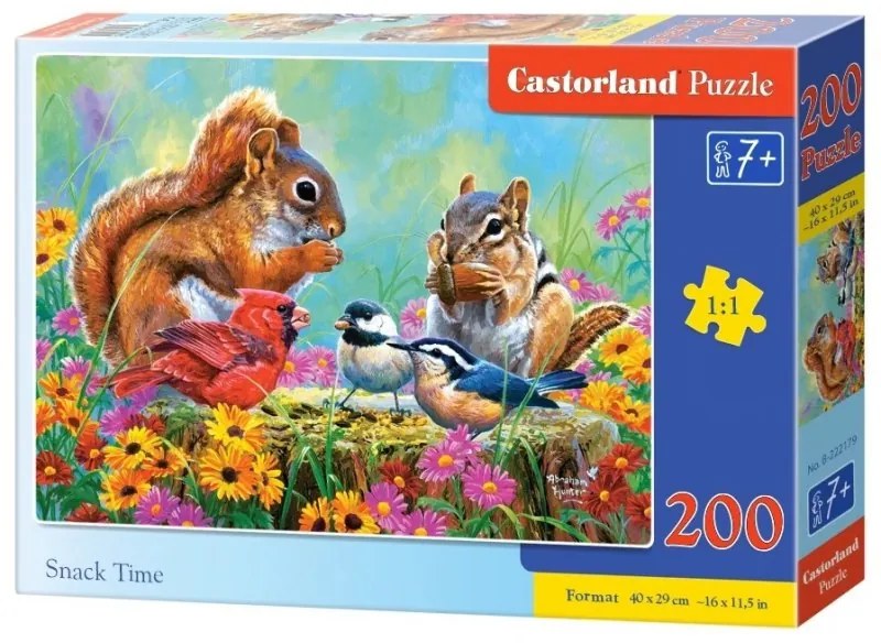 Puzzle Veveričky 200 ks