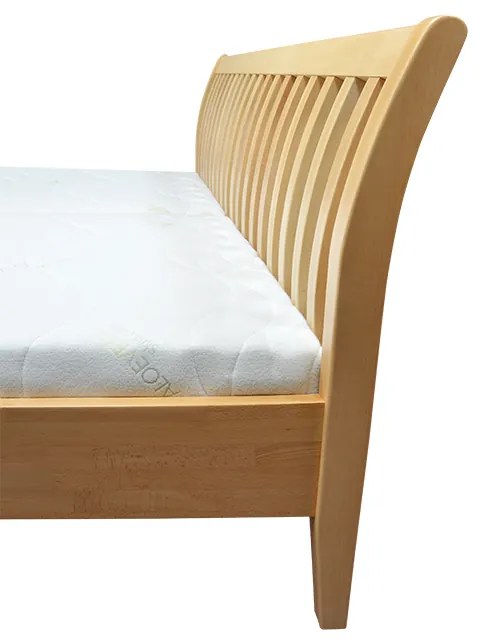 Masívna posteľ TALIA 180x200 orech tmavý