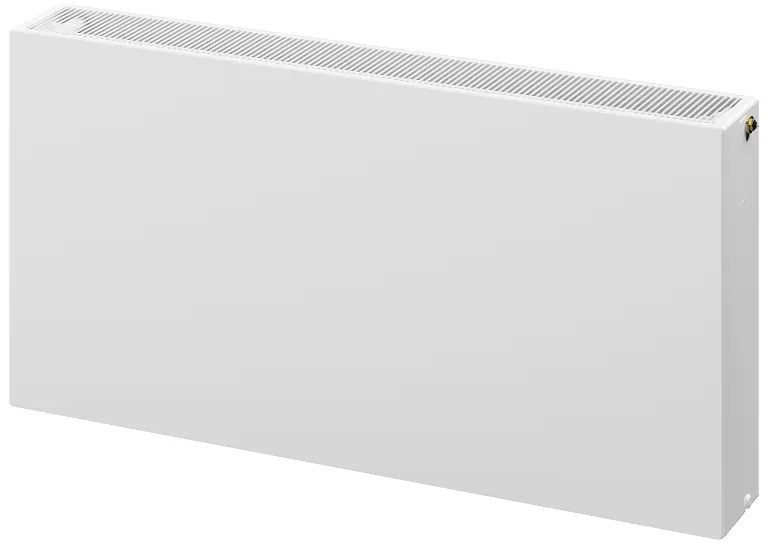 Mexen, Mexen Flat CVF33 panelový radiátor 900 x 600 mm, spodné pripojenie, 1800 W, biely - W633F-090-060-00