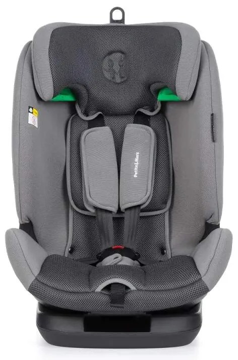 PETITE&MARS Autosedačka Prime Pro i-Size Grey Air 76-150 cm (9-36 kg)