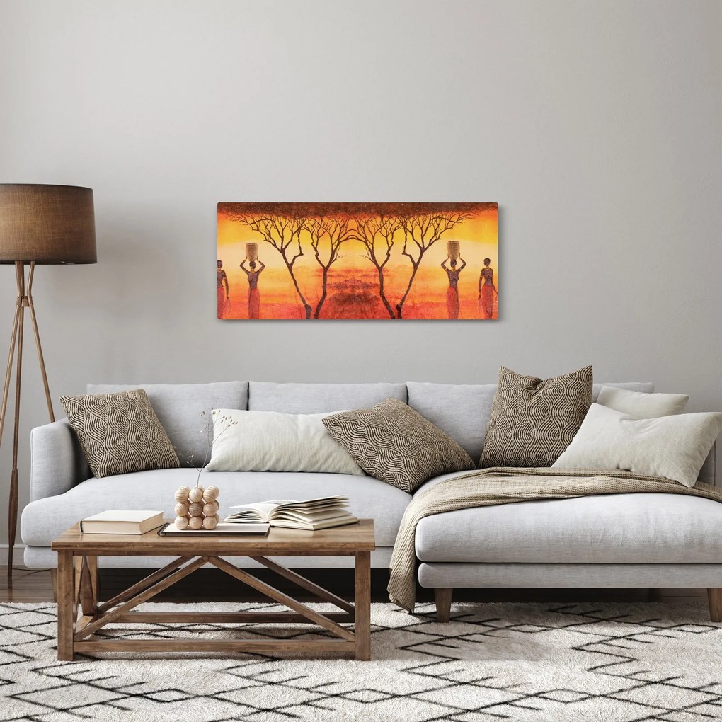 Obraz - Africká savana (120x50 cm)