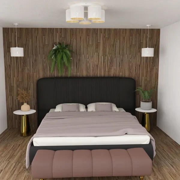 Luster prisadený LOFT SHADE 5xE27/60W/230V biela/zlatá