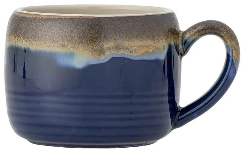 Bloomingville Hrnček Sheen Blue 400 ml