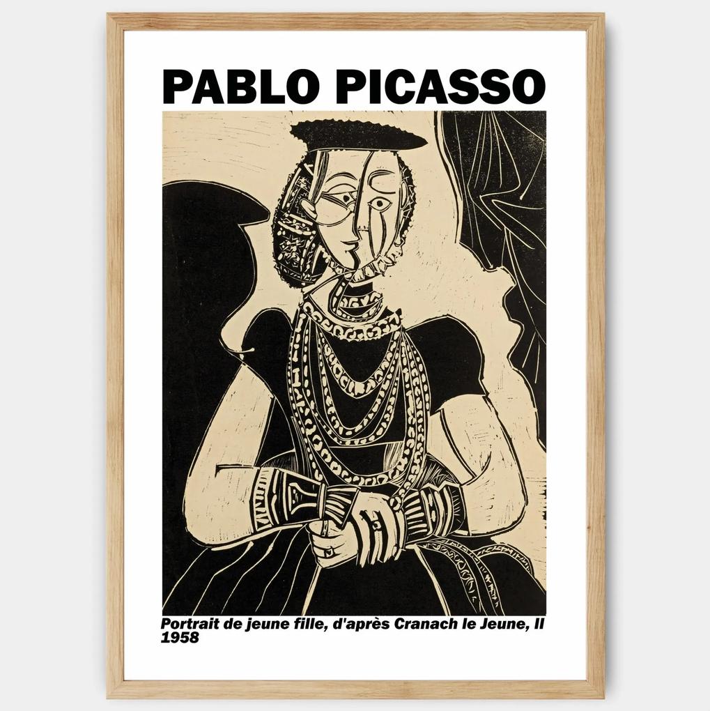 Plagát Portrait of a Young Lady | Pablo Picasso