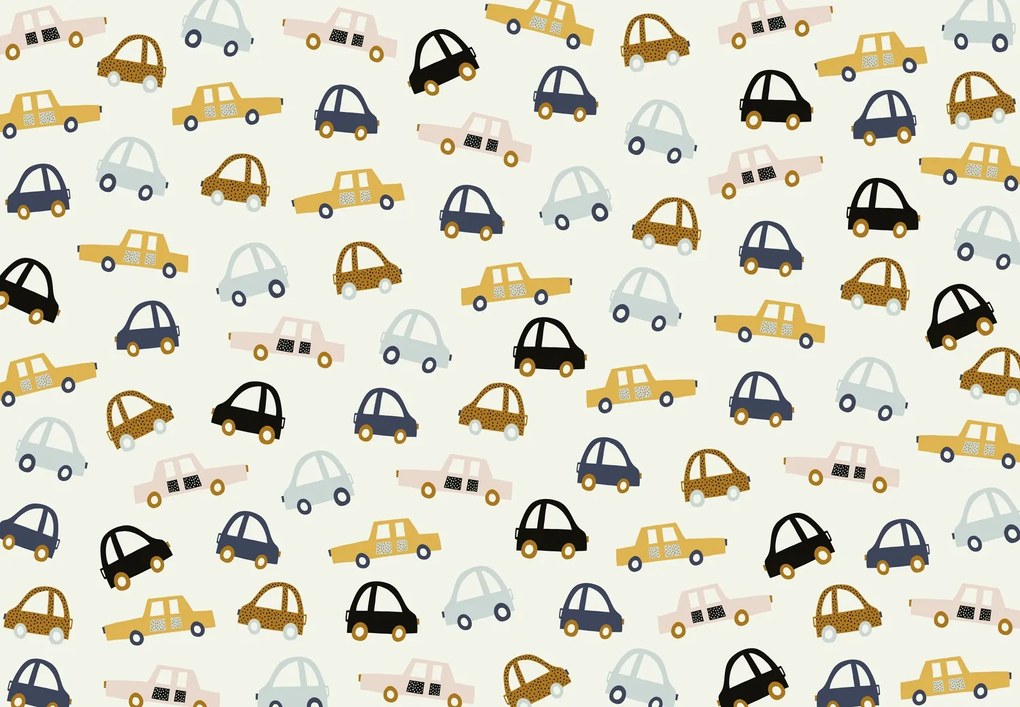 Fototapeta – Farebné autá (147x102 cm)