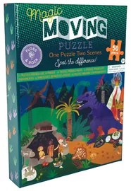 Floss&Rock Pohyblivé puzzle 50ks Dinosaurus