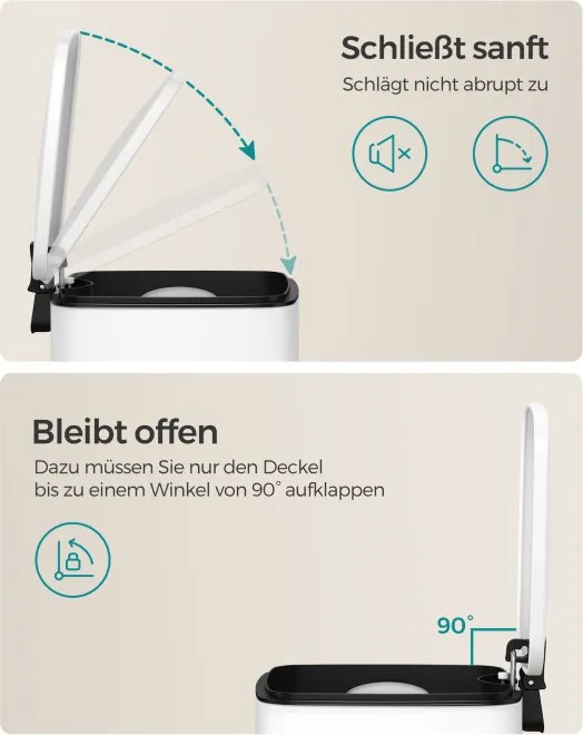 Odpadkový kôš 6L LTB590W0602