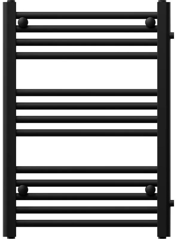 Mexen Mars, vykurovacie teleso 700 x 500 mm, 284 W, bočné pravé a spodné pripojenie, čierna, W110-0700-500-00-70-S