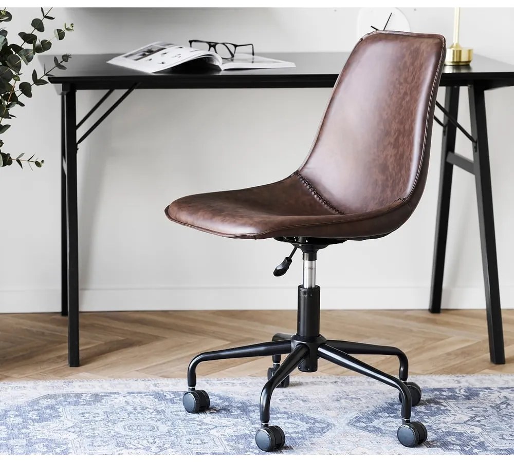 Tmavohnedá kancelárska stolička Monaco – House Nordic