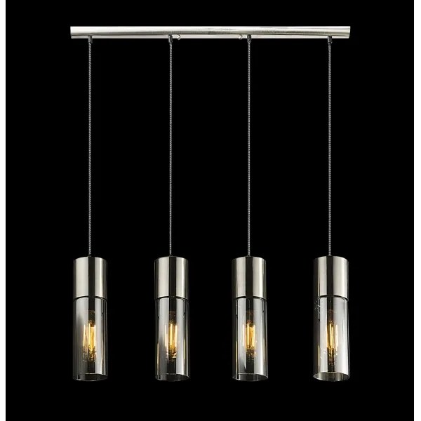 GLOBO 21000-4HN - Luster na lanku ANNIKA 4xE27/25W/230V chróm