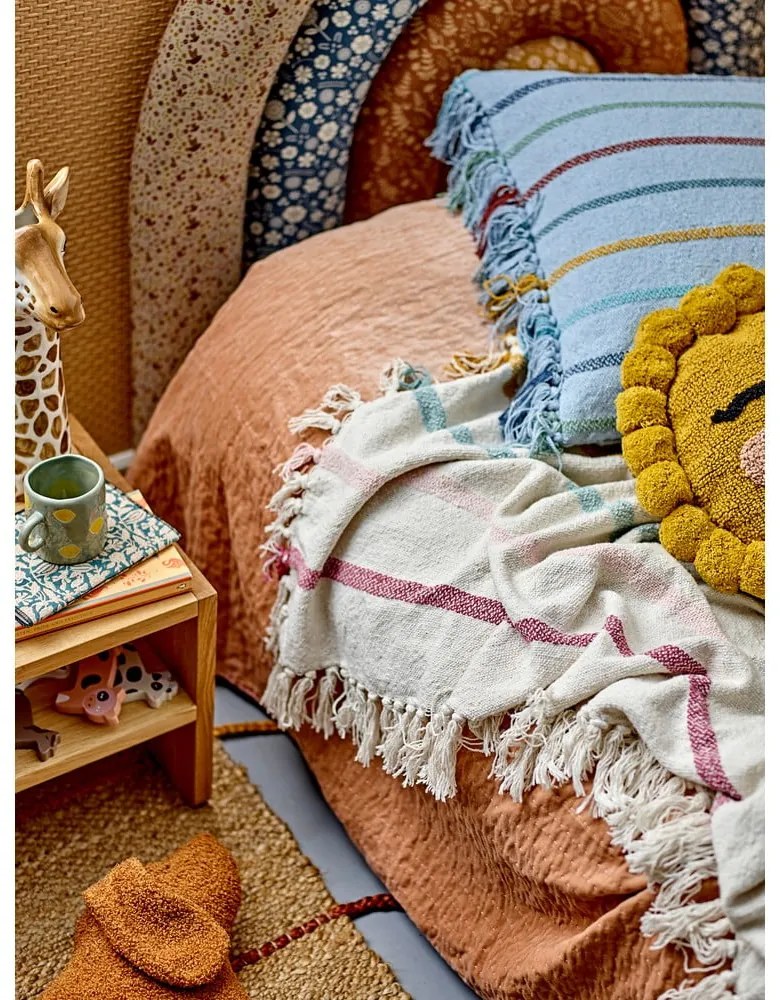 Krémová detská deka 130x160 cm Frey – Bloomingville Mini