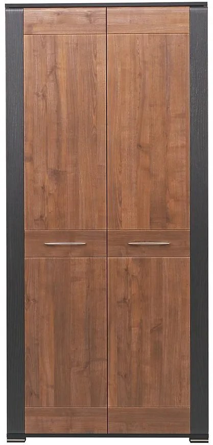 Skriňa 2d Naomi Na-7 Orech/Wenge
