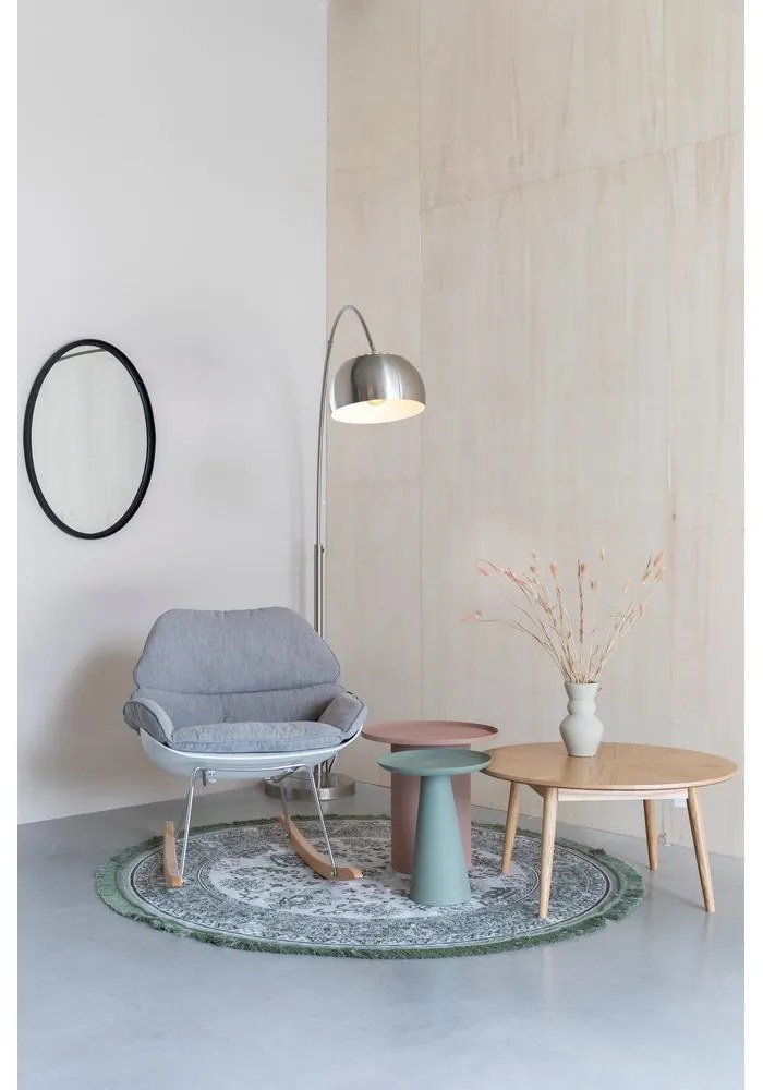 Kovový okrúhly odkladací stolík ø 34,5 cm Ringar – White Label