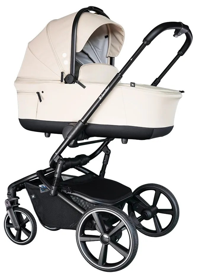 Kombinovaný detský kočík s veľkými kolesami 2v1 X-lander Cruiser 2.0 Cool Beige 2025